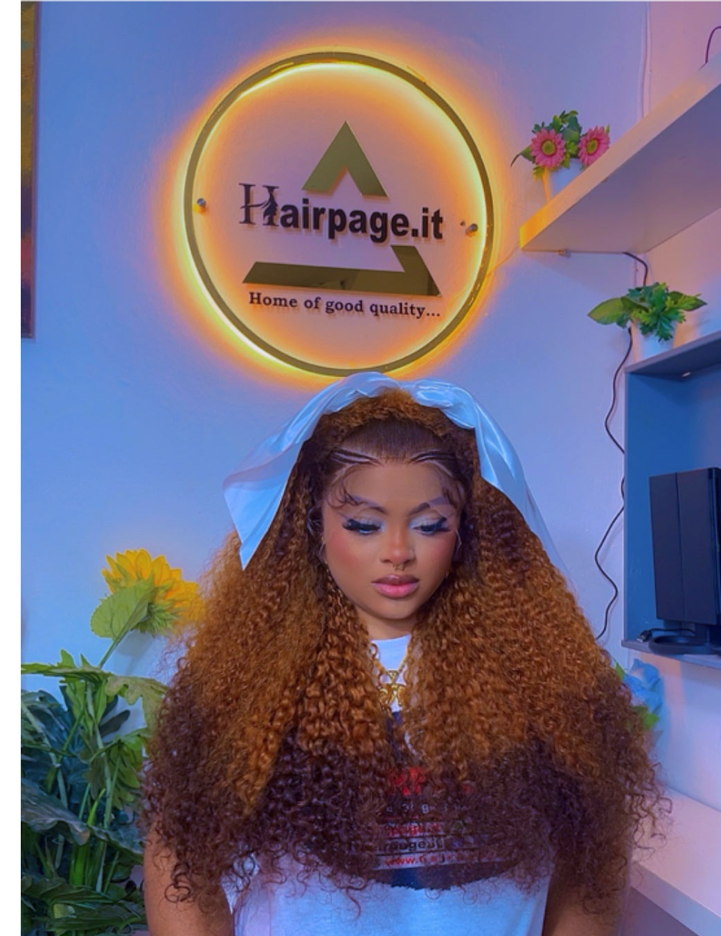 💚Full Frontal Pixel Curls 28b