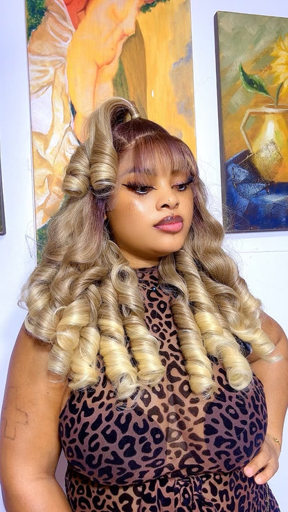 Bouncy Hair In Fringe 💜