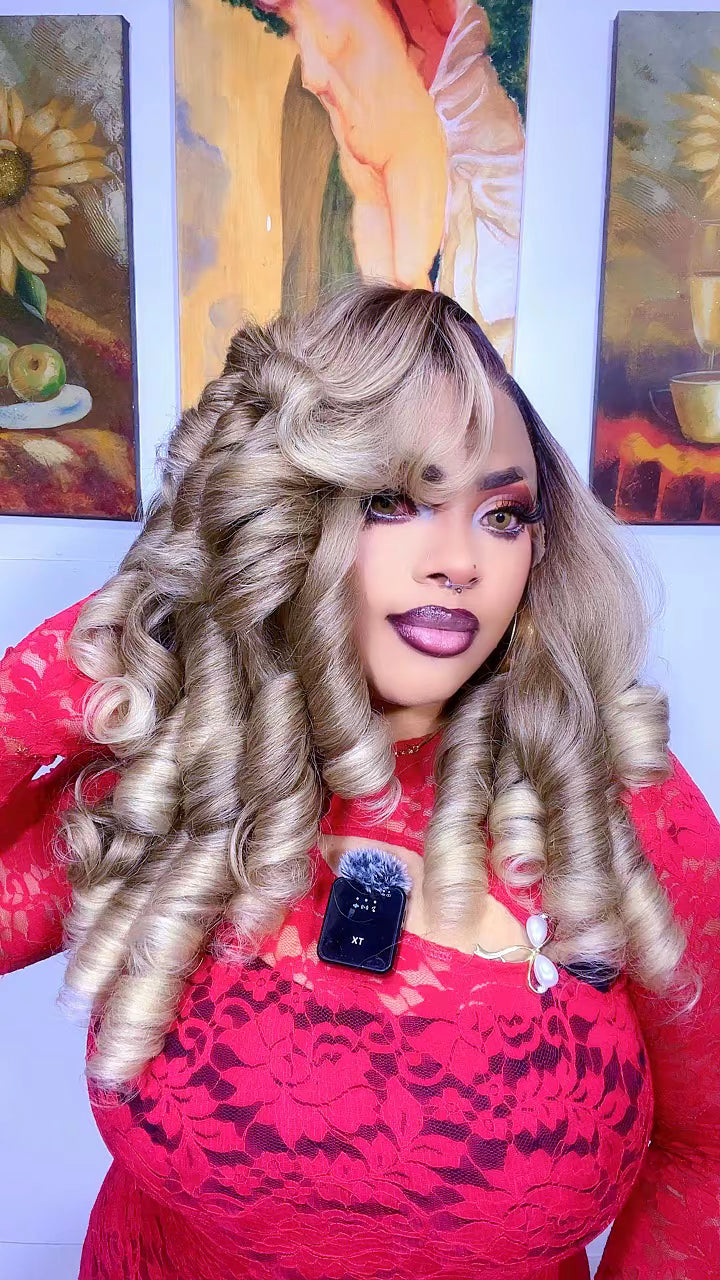 24" Bouncy Hair 1a