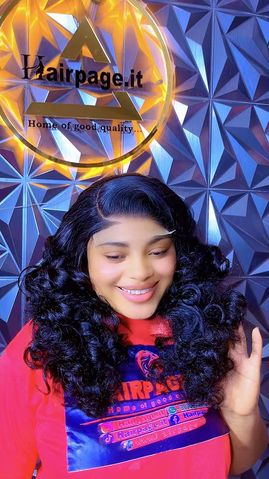 5x5 Glueless Layers  Bouncy Curls 22d