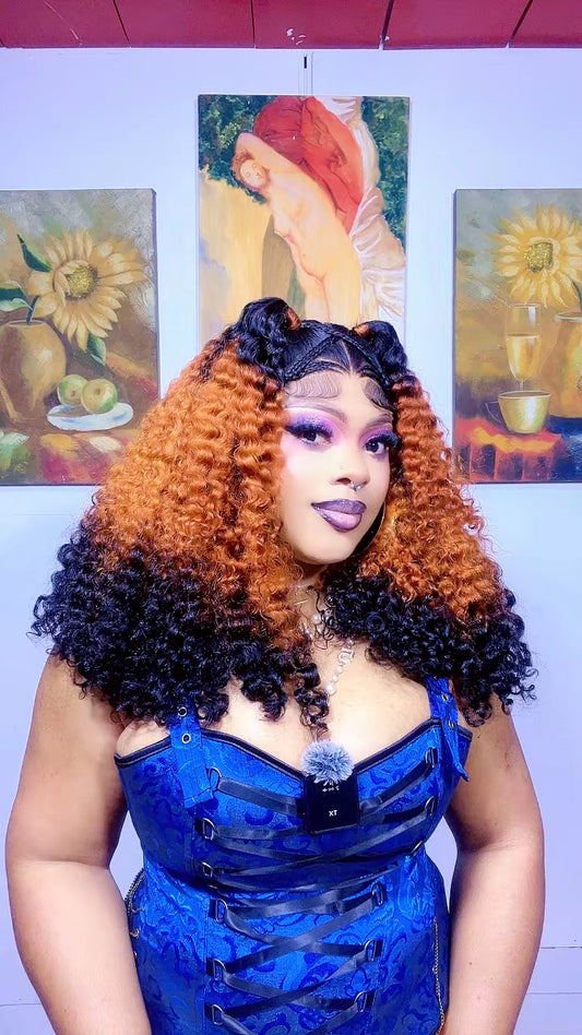 🛍️5x5 Guleless Pixel Curls 20"b