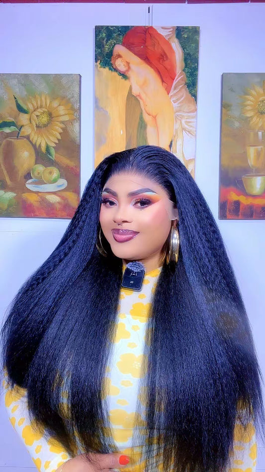 28" Kinky Straight 1b