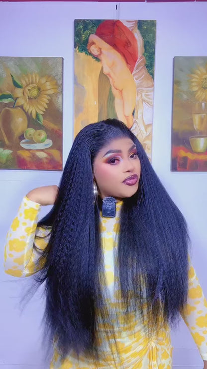 28" Kinky Straight 1b