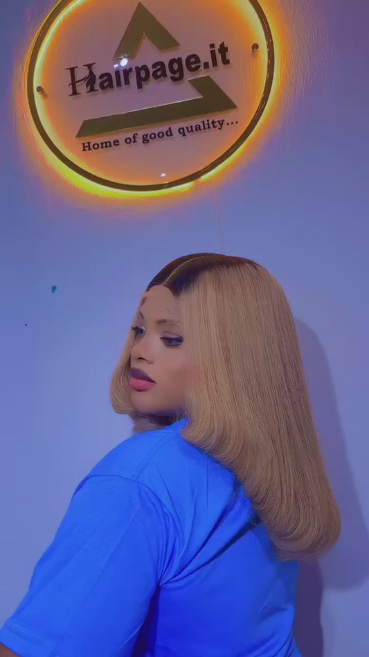 14" Layers Cut Bone Straight b